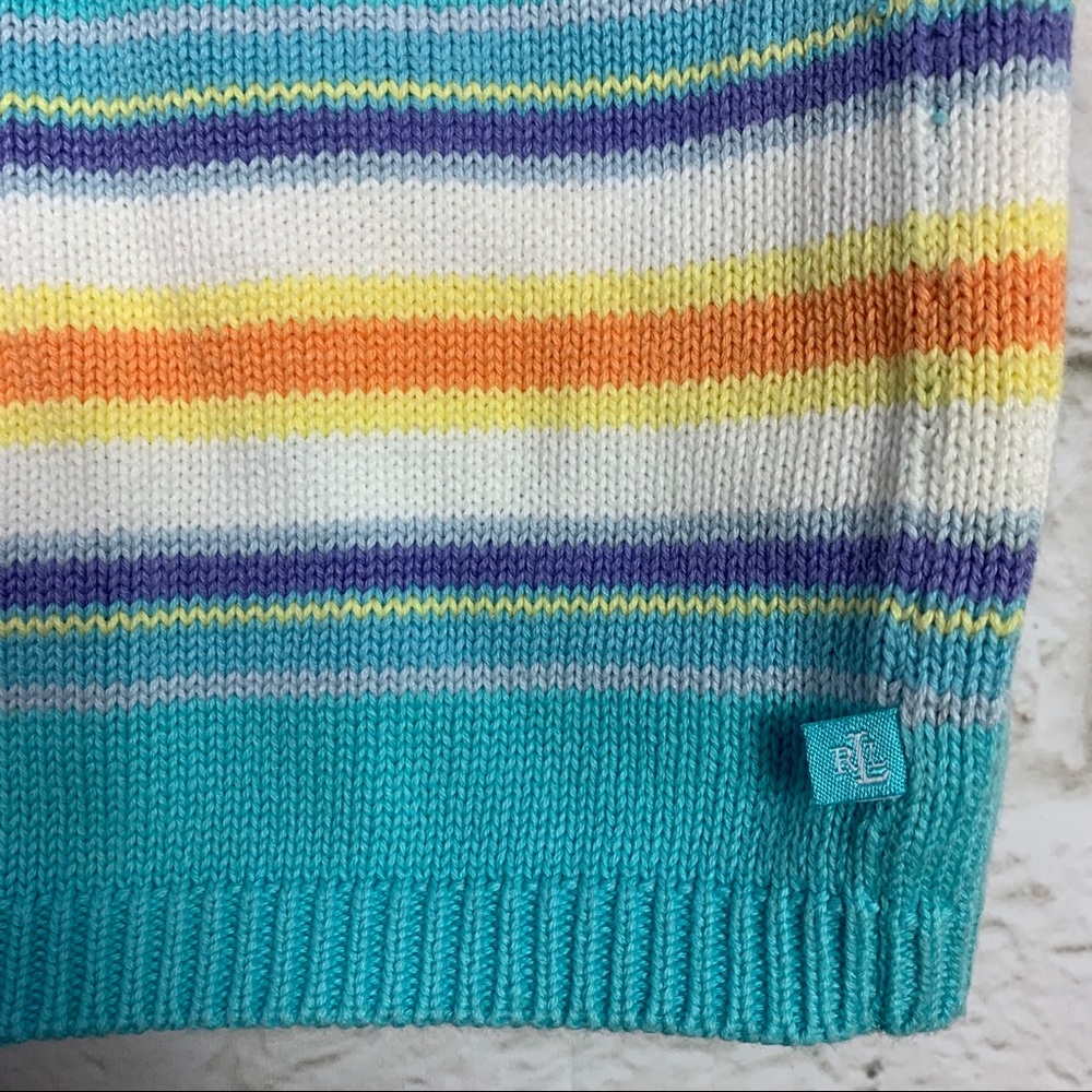 Lauren Ralph Lauren Knit Cotton Sweater Vest M - Picture 3 of 6